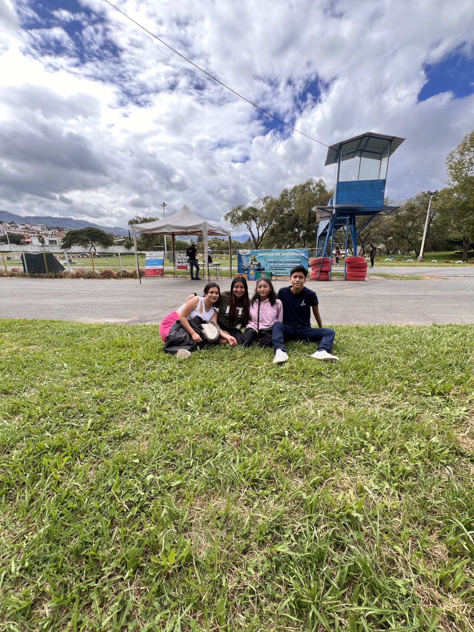 Entrada al Kartódromo de Loja